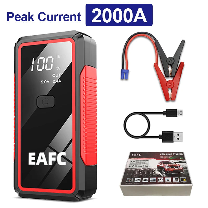 12V Portable Car Battery Jump Starter