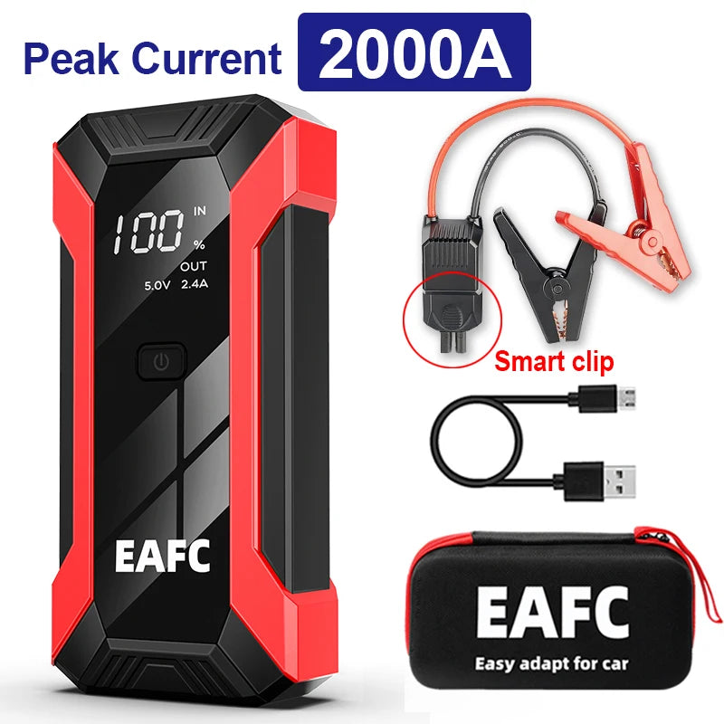 12V Portable Car Battery Jump Starter