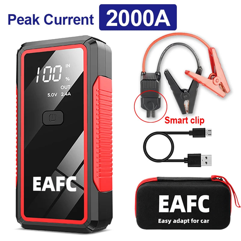 12V Portable Car Battery Jump Starter