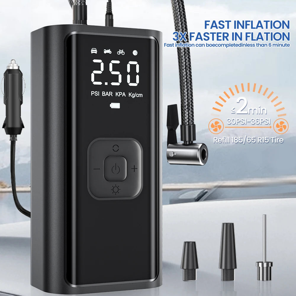 EcoAutoZone Wireless Tire inflator