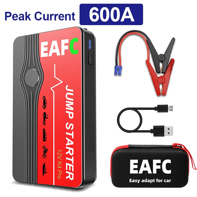 12V Portable Car Battery Jump Starter