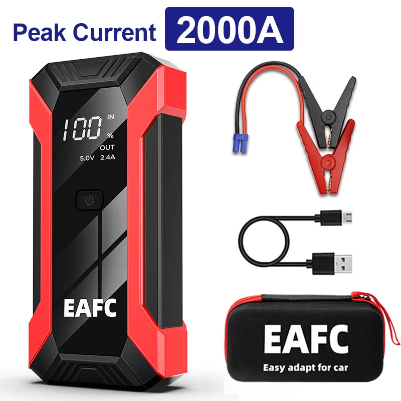 12V Portable Car Battery Jump Starter