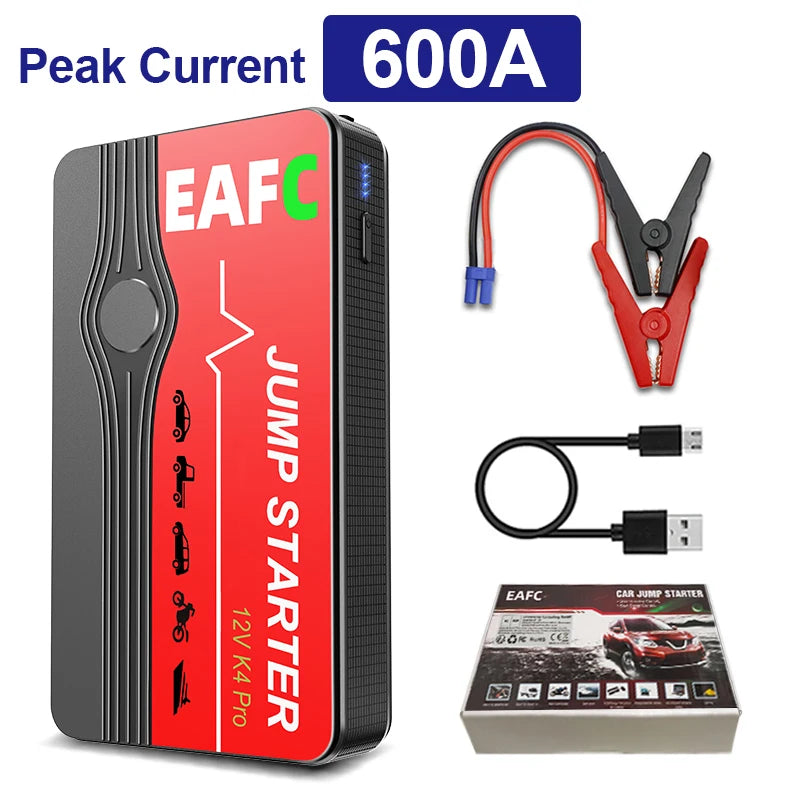 12V Portable Car Battery Jump Starter