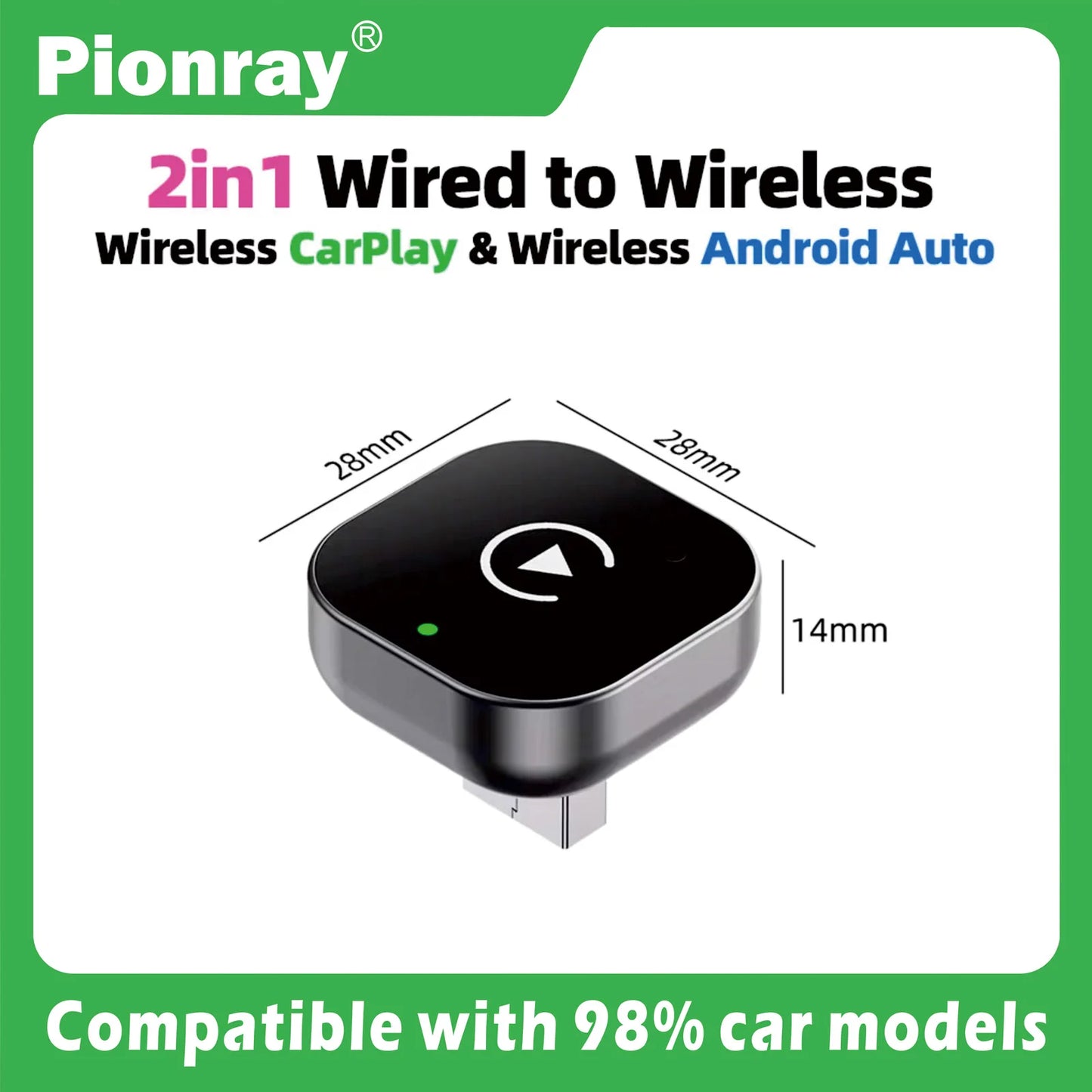 Apple CarPlay & Android Auto wireless adapter