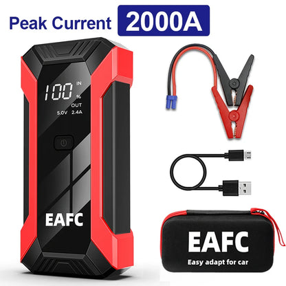 12V Portable Car Battery Jump Starter