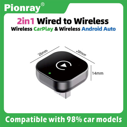 Apple CarPlay & Android Auto wireless adapter